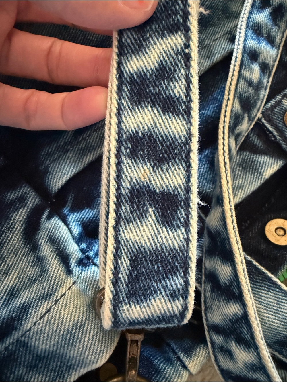 Free People Mini Denim Tote - Picture 16 of 16